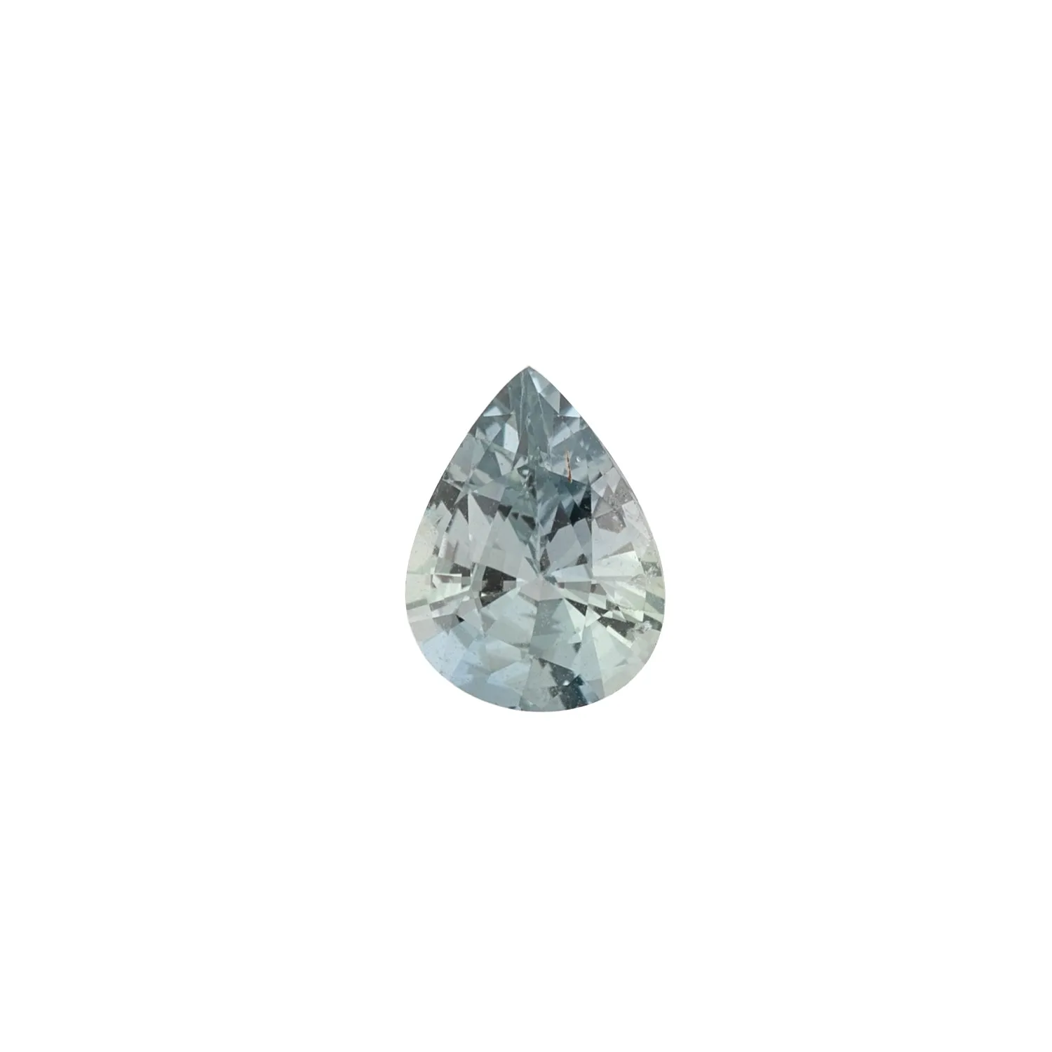 1.17ct Pear Cut Light Blue Green Madagascar Sapphire SF213