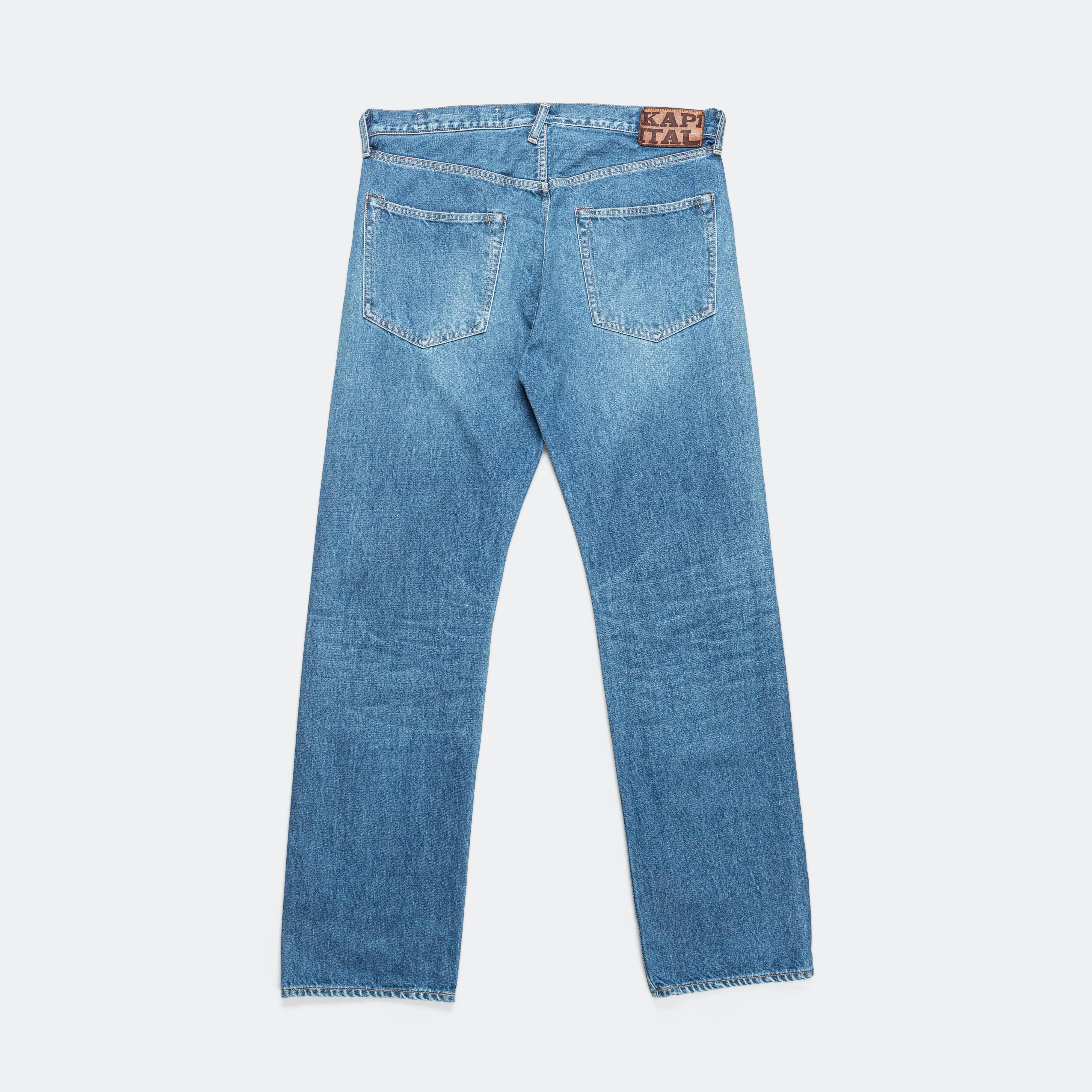 14oz Denim TH Straight - Midtone