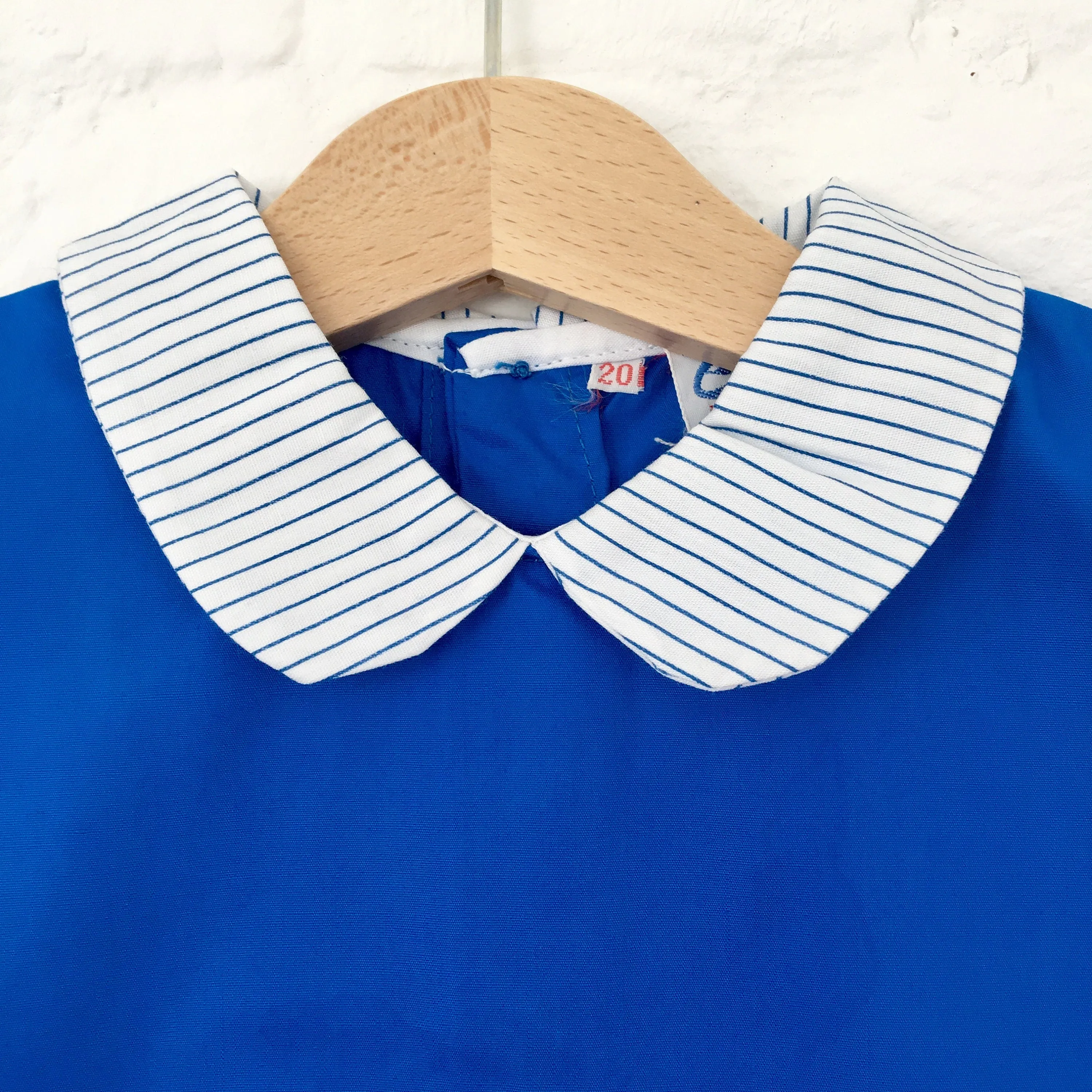 1960's Marine Blue Dress /  3-4, 4-5Y