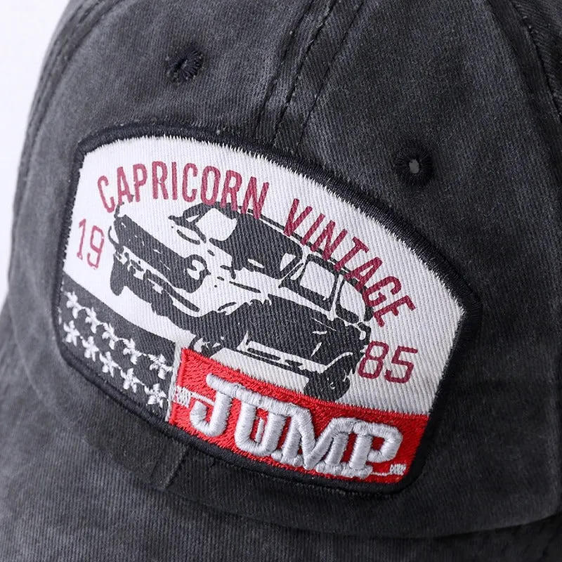 1985 Jump Retro Cap 3D Embroidered Baseball Adjustable Snapback Cap