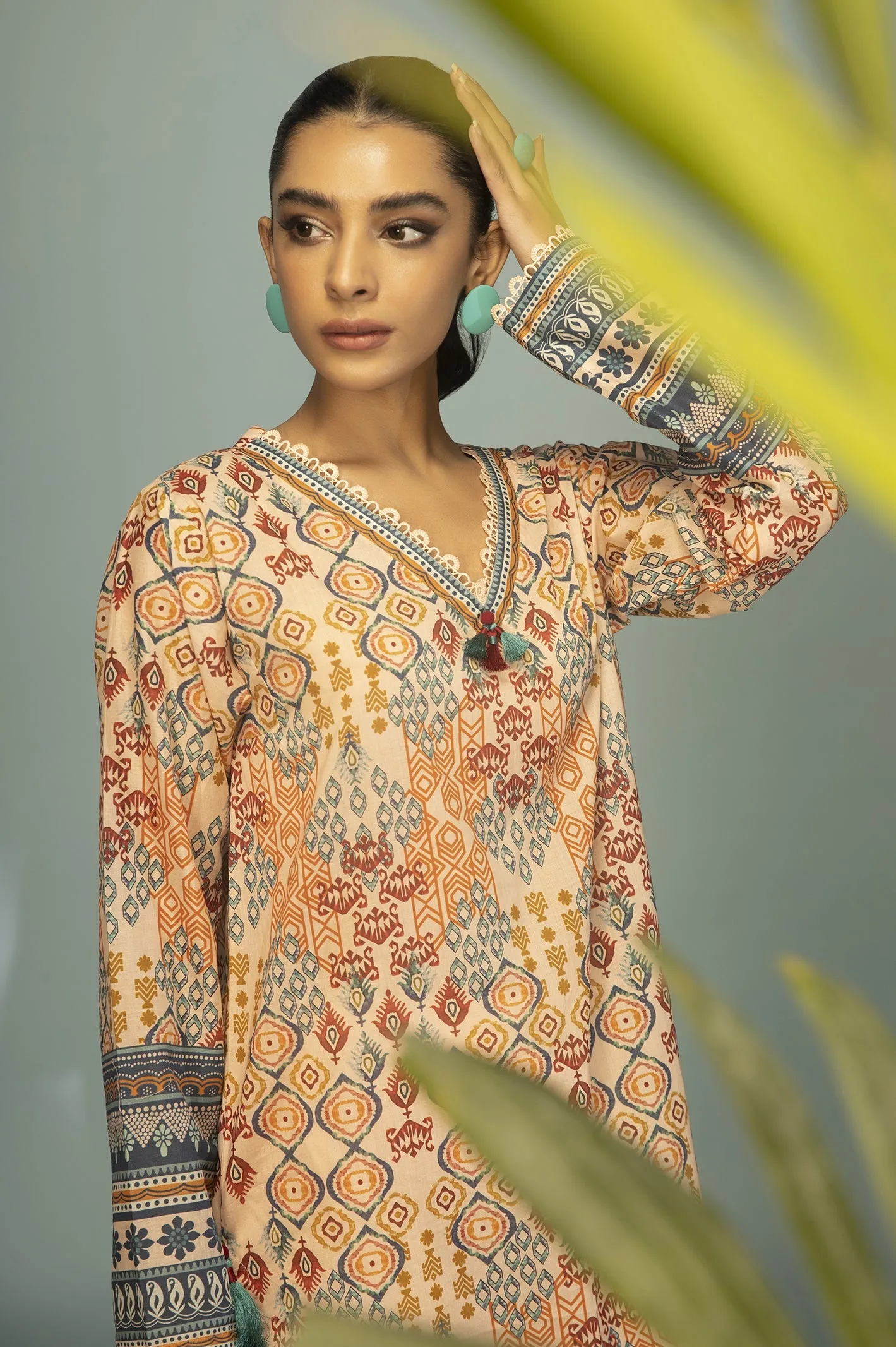 1PC Unstitched Digital Printed Shirt