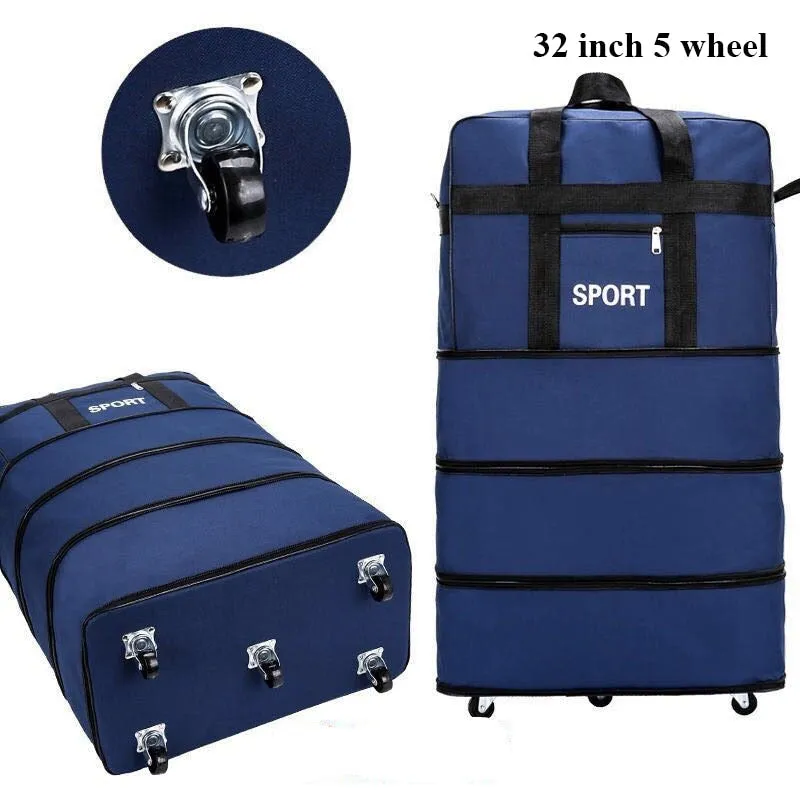 28 32 Inch Luggage Travel Bag Large Capacity Universal Wheel Women Trolley Case Multifunction