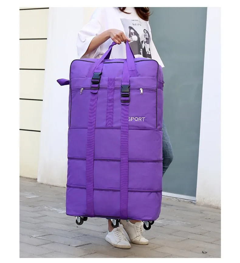 28 32 Inch Luggage Travel Bag Large Capacity Universal Wheel Women Trolley Case Multifunction