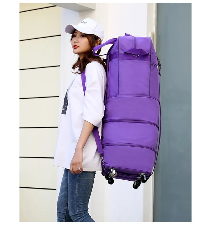 28 32 Inch Luggage Travel Bag Large Capacity Universal Wheel Women Trolley Case Multifunction