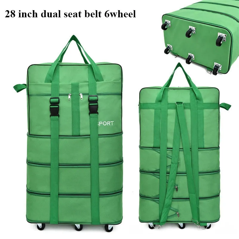 28 32 Inch Luggage Travel Bag Large Capacity Universal Wheel Women Trolley Case Multifunction