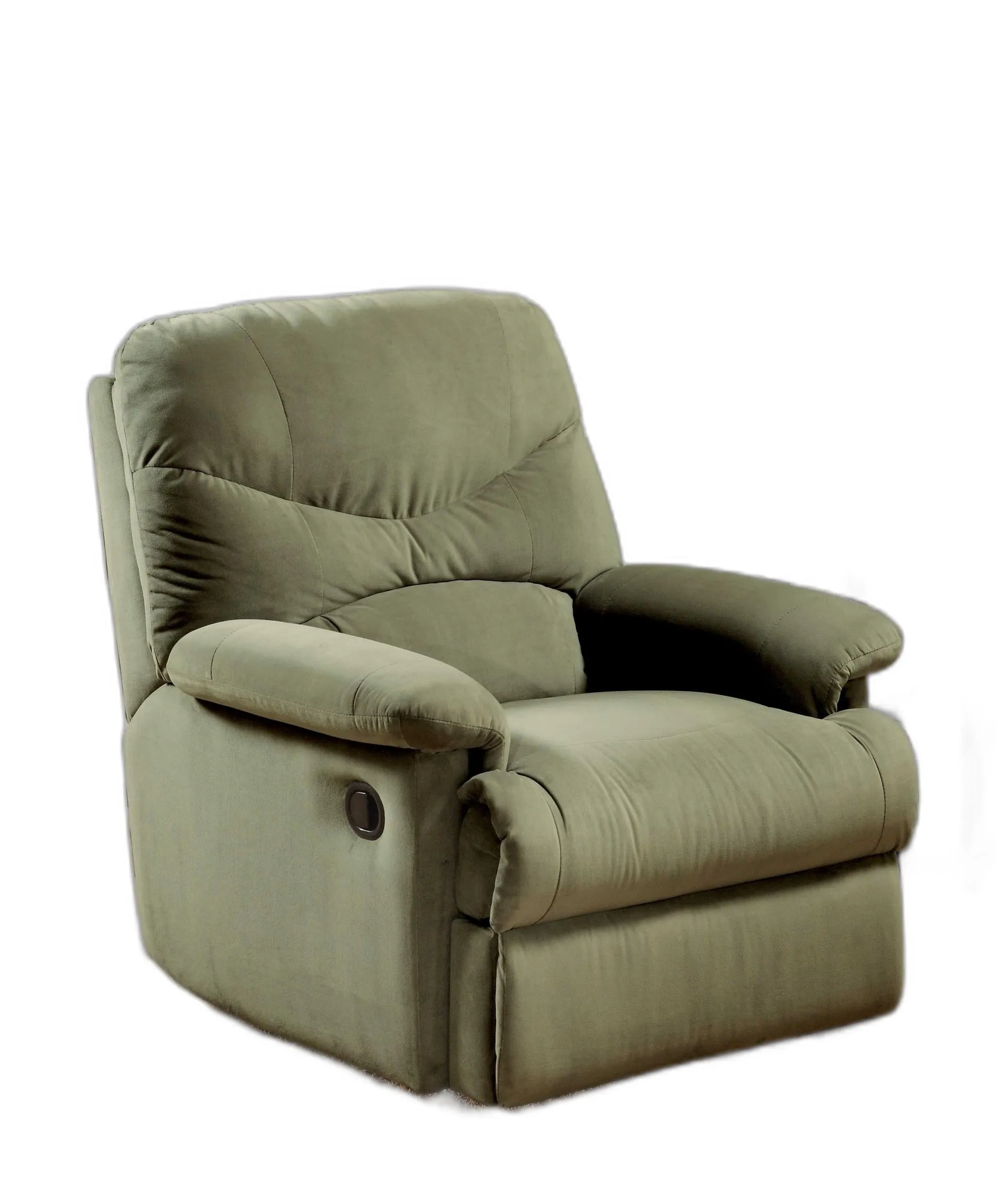 35 X 35 X 40 Beige Microfiber Recliner (Motion)