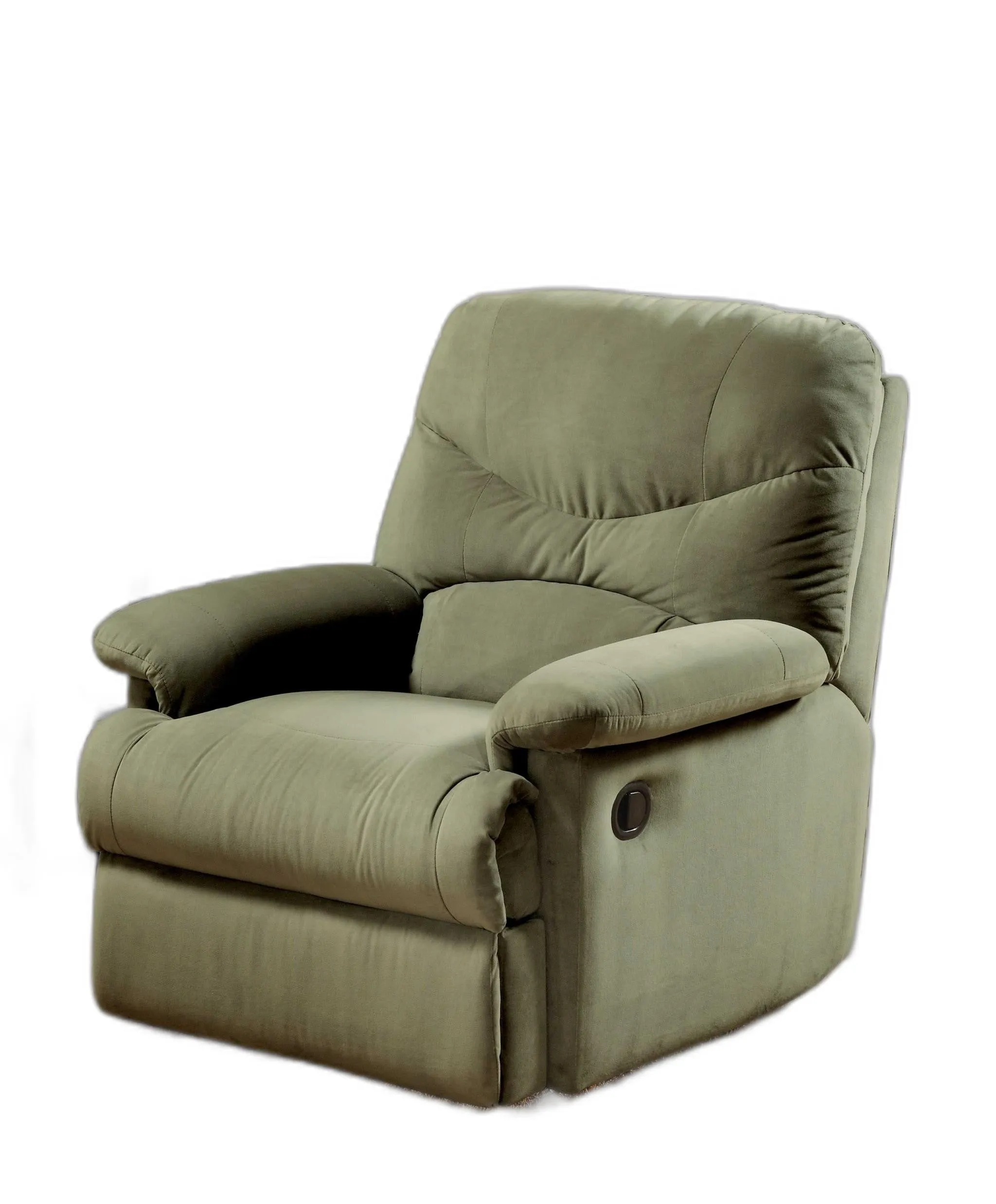 35 X 35 X 40 Beige Microfiber Recliner (Motion)