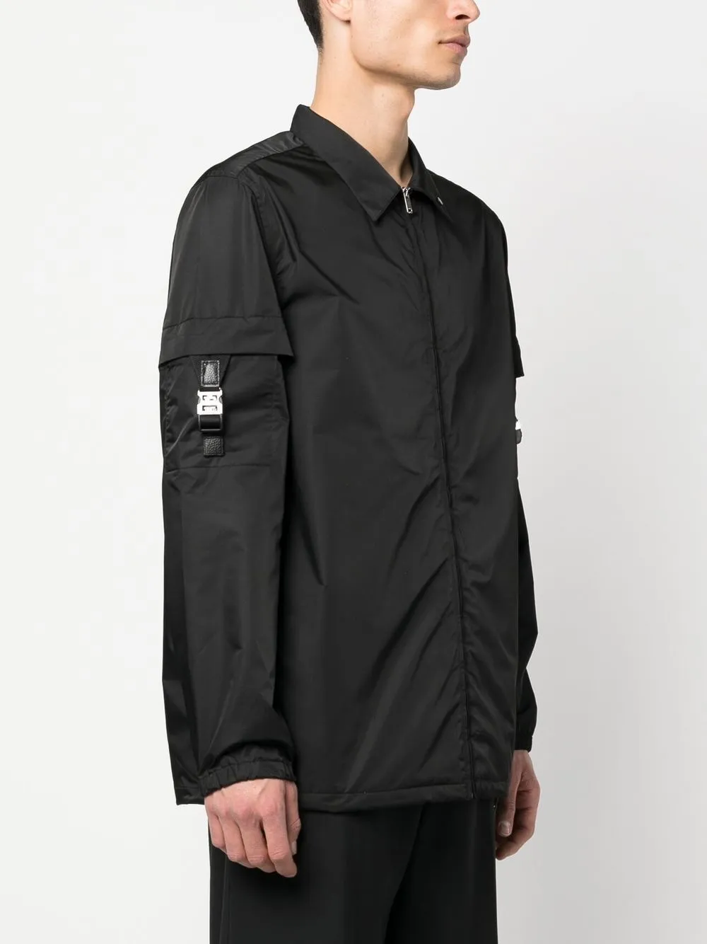 4G Buckled-Pocket Overshirt