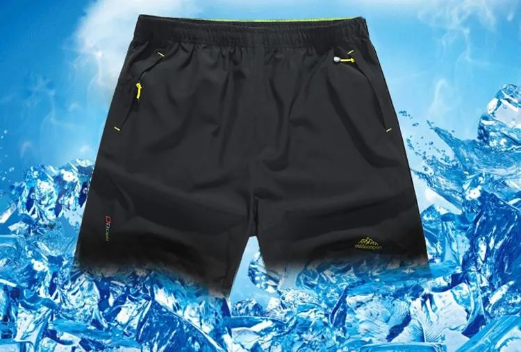 8XL Summer Men's Quick Dry Breathable Casual Beach Trouser Shorts