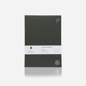 A4 Notebook 120 Pages, Olive