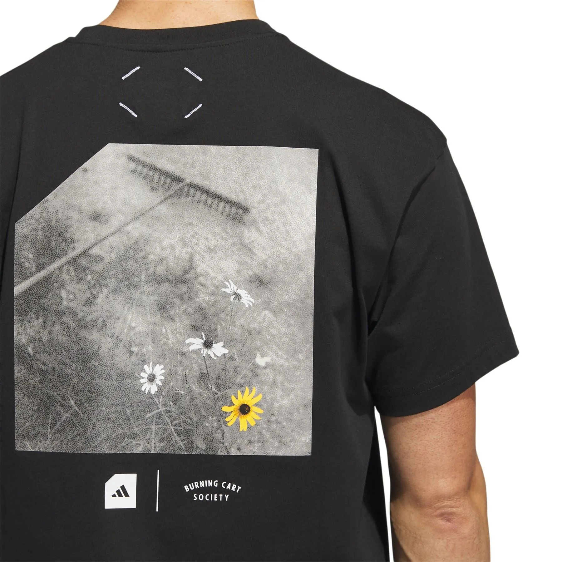 Adicross Burning Cart Society T-Shirt Black - SS23