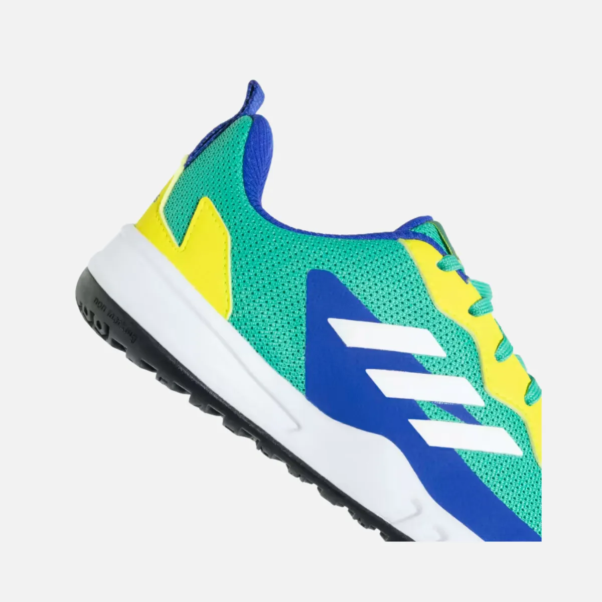 Adidas Sportswear AXELATE 2.0 K Kids Unisex Shoes BOY AND GIRL (4-16 YEAR) -Court Green/Lucid Blue/Cloud White/Acid Yellow