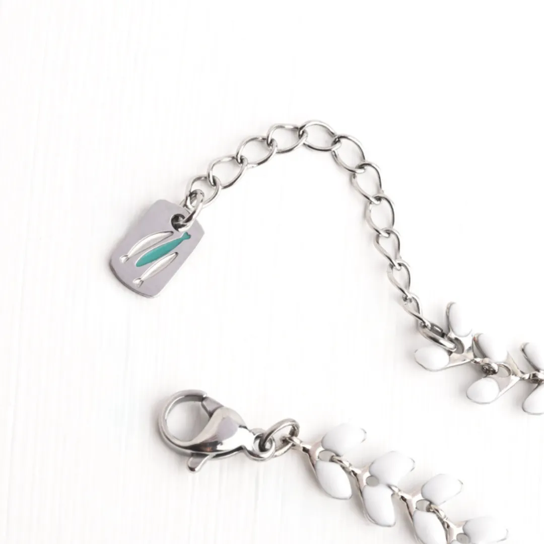 Against the Current Bracelet Silver