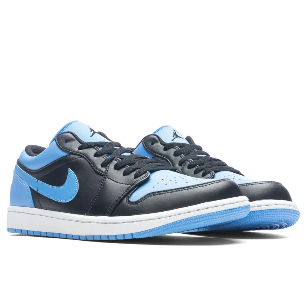 Air Jordan 1 Low - Black/University Blue/White