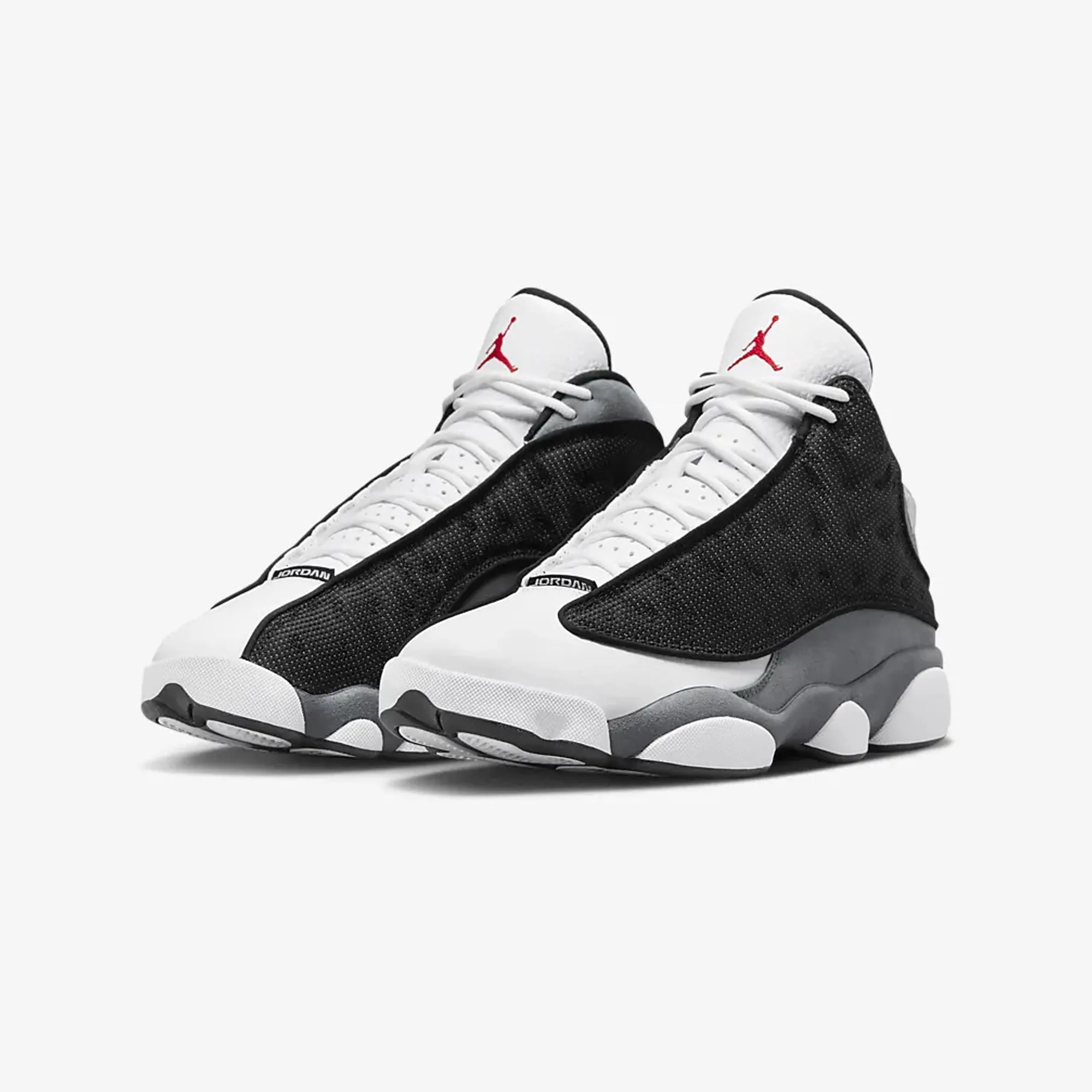 AIR JORDAN 13 RETRO 'BLACK/UNIVERSITY RED-FLINT GREY-WHITE'