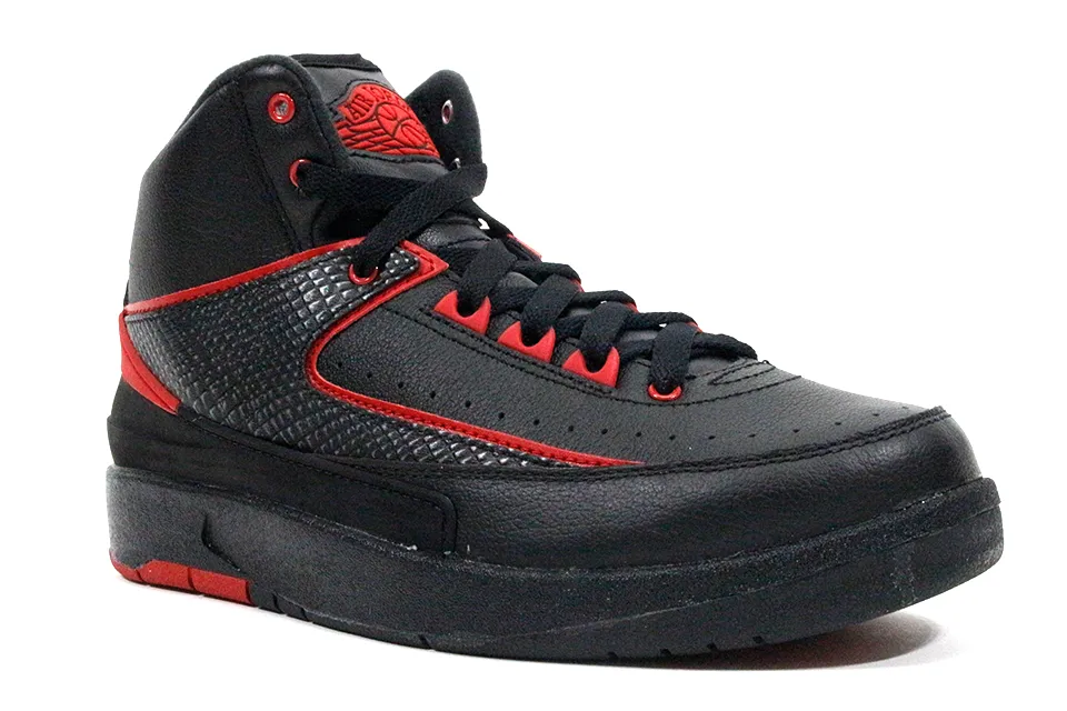 AIR JORDAN 2 RETRO (GS) "Black Varsity"