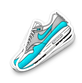 Air Max 1 "Clear Jade" Sneaker Sticker