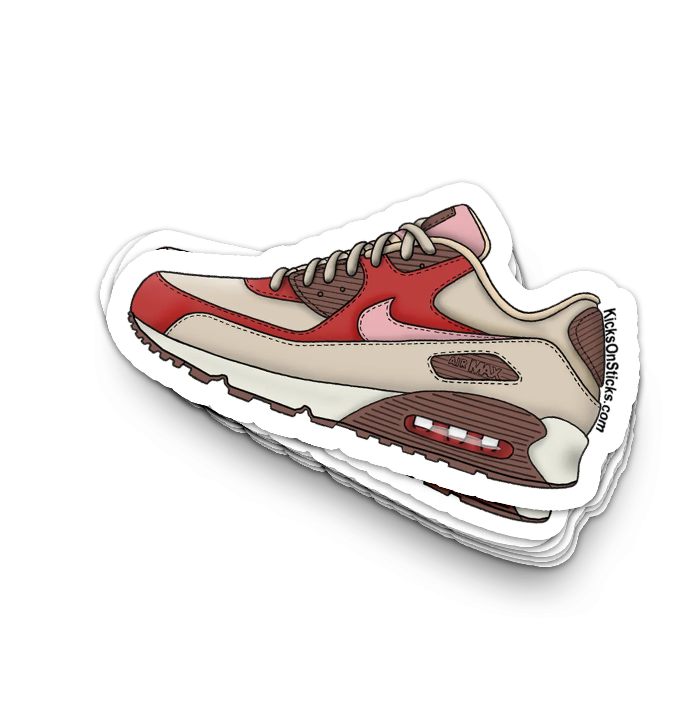 Air Max 90 "Bacon" Sneaker Sticker