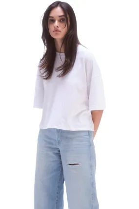 AMO Denim Adore Tee in White