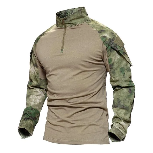 Army Combat Tactical Python Camouflage Long Sleeve Hoodies for Men