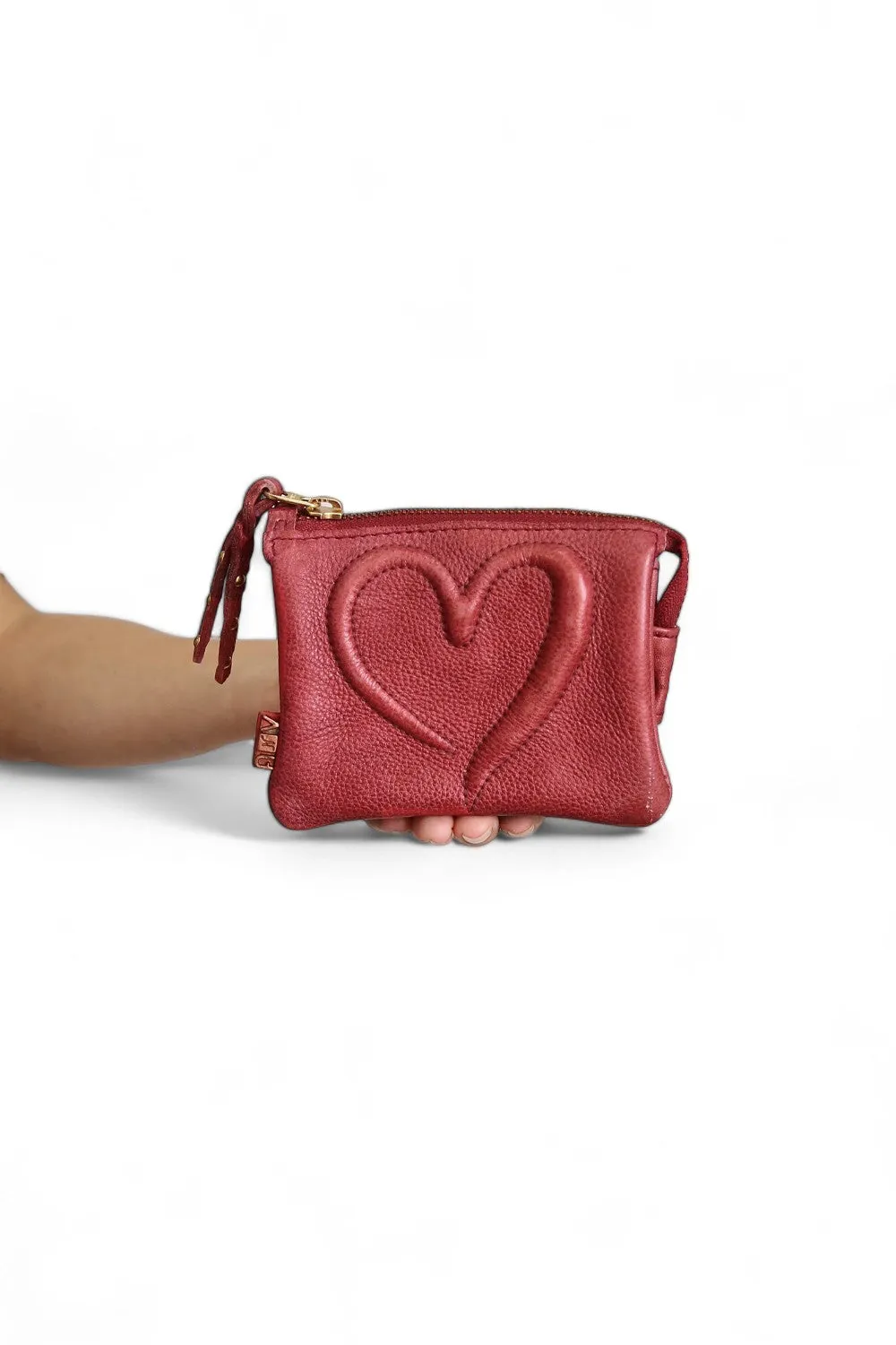 ART N' VINTAGE LOVE PURSE SAMBA RED