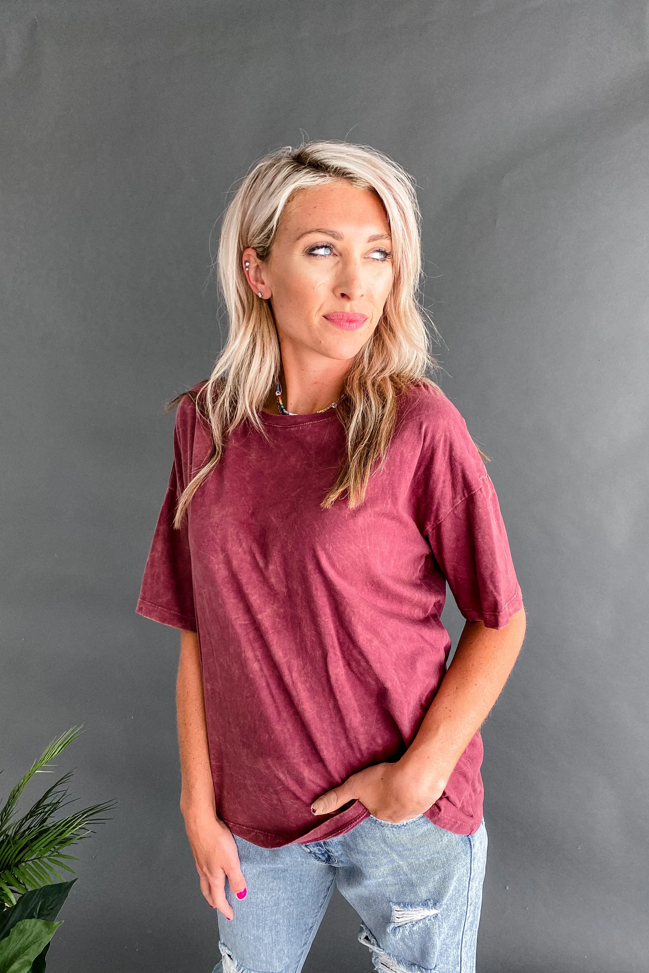 Aspen Acid Wash Tee | 3 COLORS | FINAL SALE