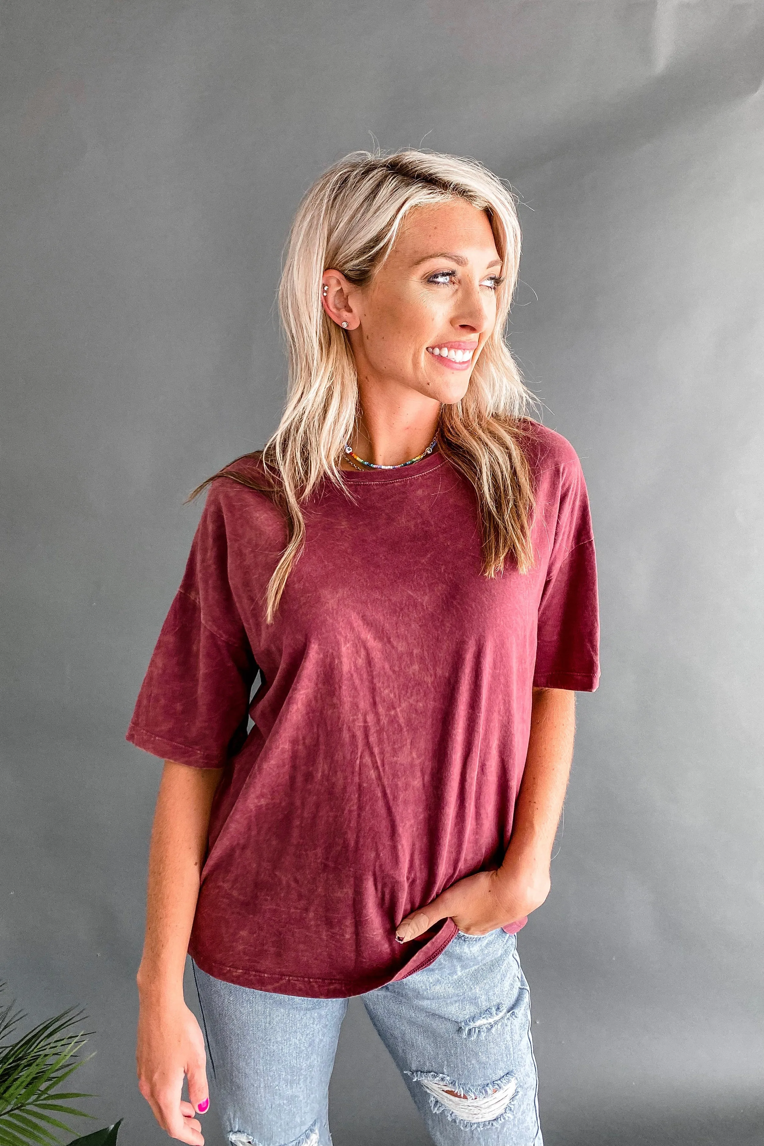 Aspen Acid Wash Tee | 3 COLORS | FINAL SALE