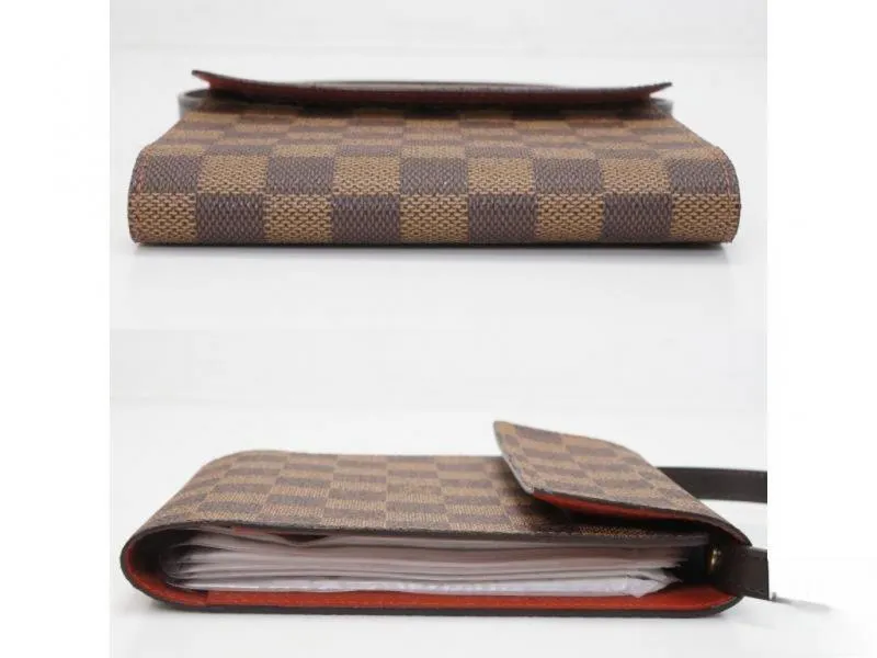 Authentic Pre-owned Louis Vuitton Limited Damier Lv Japan 20th Anniversary Cd Case M99074 171389