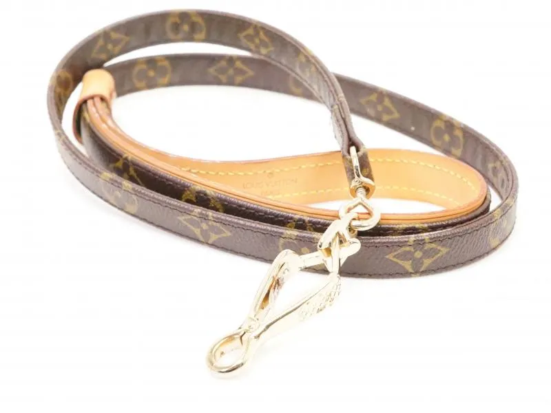 Authentic Pre-owned Louis Vuitton Monogram Laisse Baxter GM Pet Leash For Dogs M58055 210961