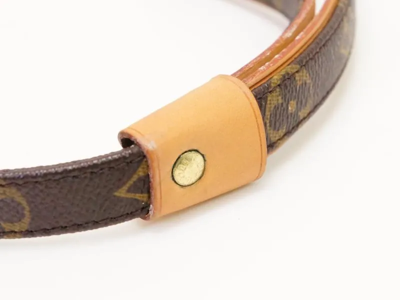 Authentic Pre-owned Louis Vuitton Monogram Laisse Baxter GM Pet Leash For Dogs M58055 210961