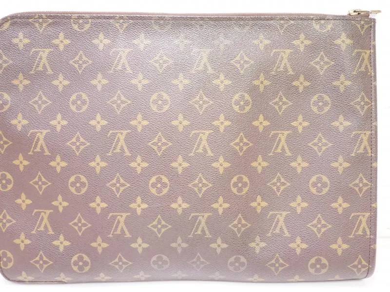 Authentic Pre-owned Louis Vuitton Monogram Poche Documents Portfolio Gm Case Bag M53456 200240