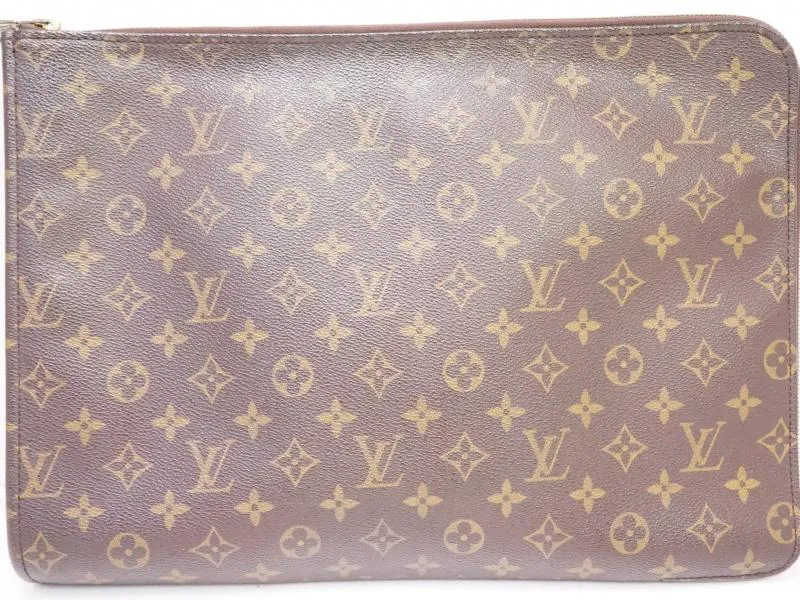 Authentic Pre-owned Louis Vuitton Monogram Poche Documents Portfolio Gm Case Bag M53456 200240