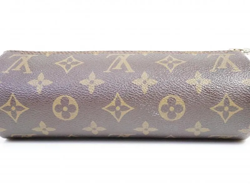 Authentic Pre-owned Louis Vuitton Monogram Trousse Ronde Pen Case Cosmetic Pouch Bag M47626 191800