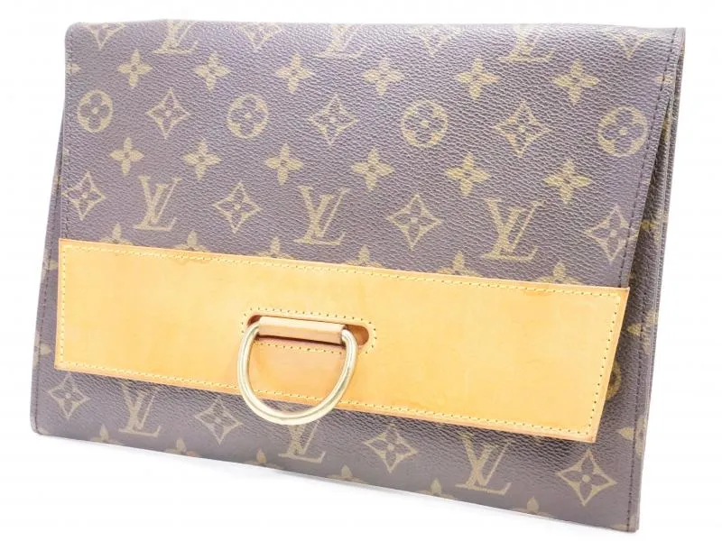 Authentic Pre-owned Louis Vuitton Monogram Vintage Pochette Iena 28 Clutch Bag 190828