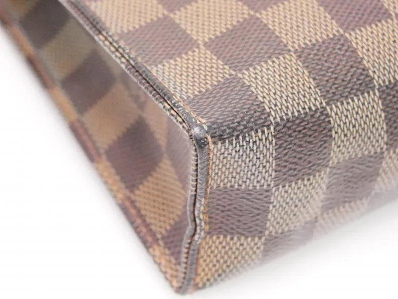 Authentic Pre-owned Louis Vuitton Special Ordered Damier Poche Toilette Cosmetic Pouch Case 210471