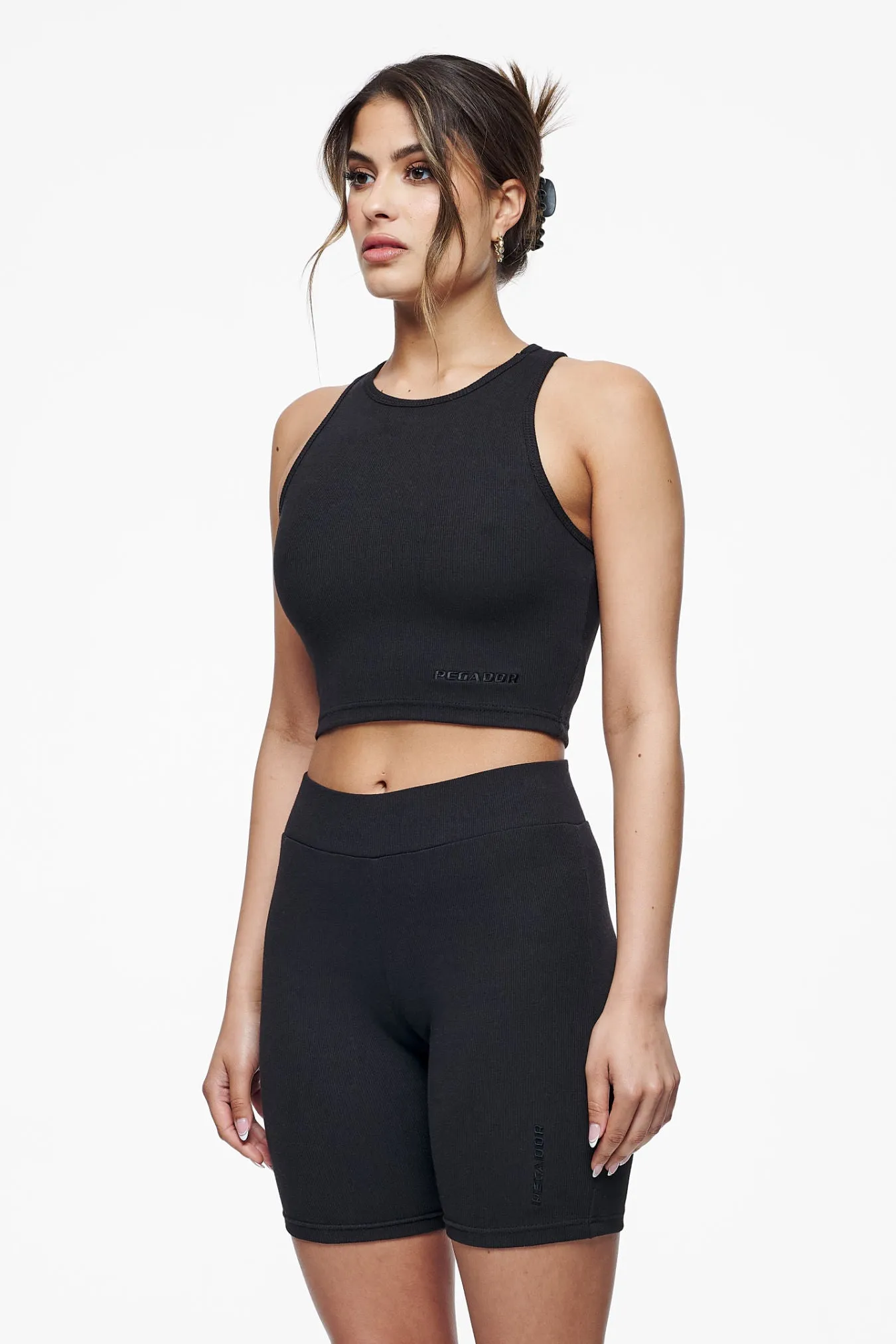 Ayla Crop Top Black