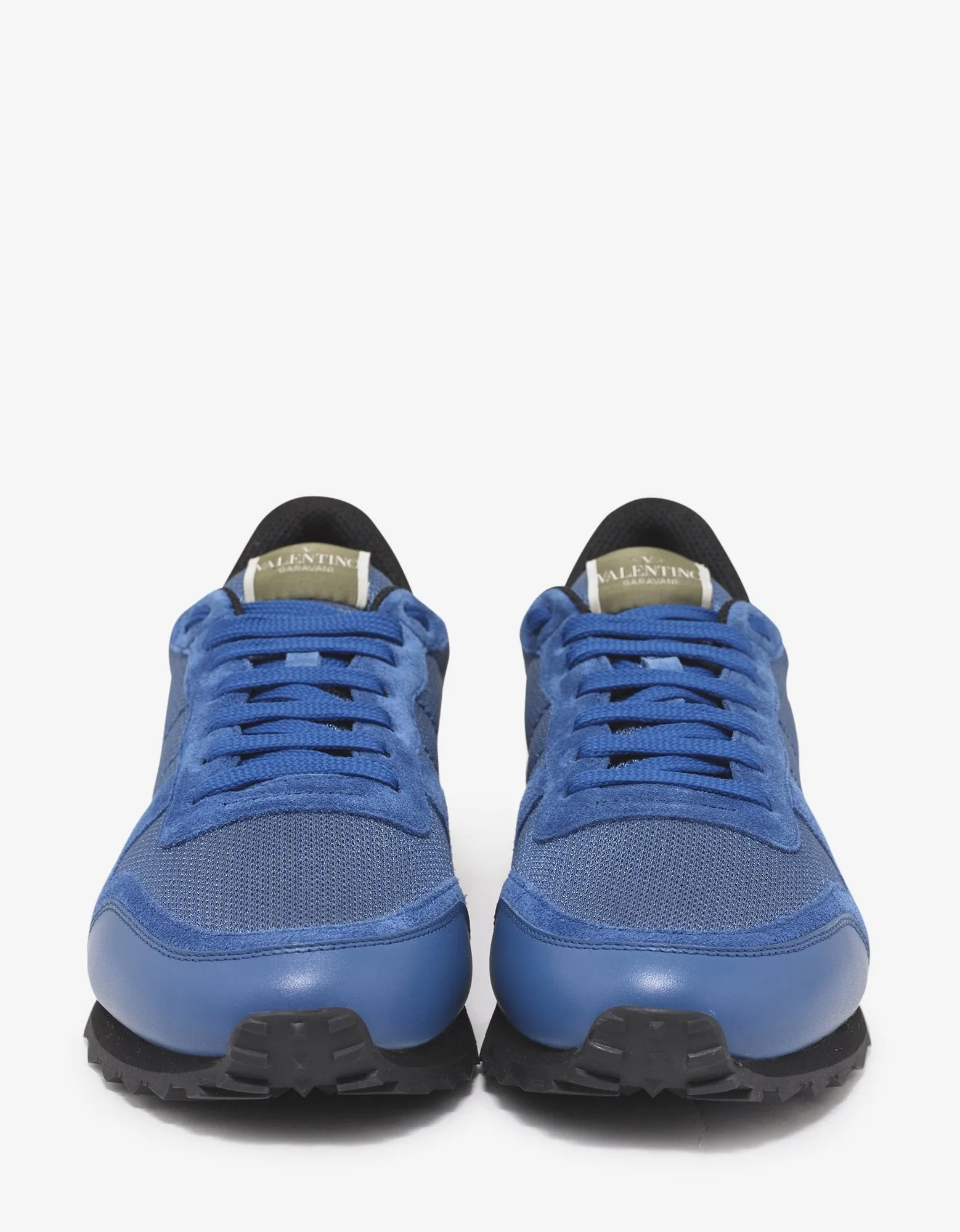 Azure Blue Nylon Mesh Rockrunner Trainers -