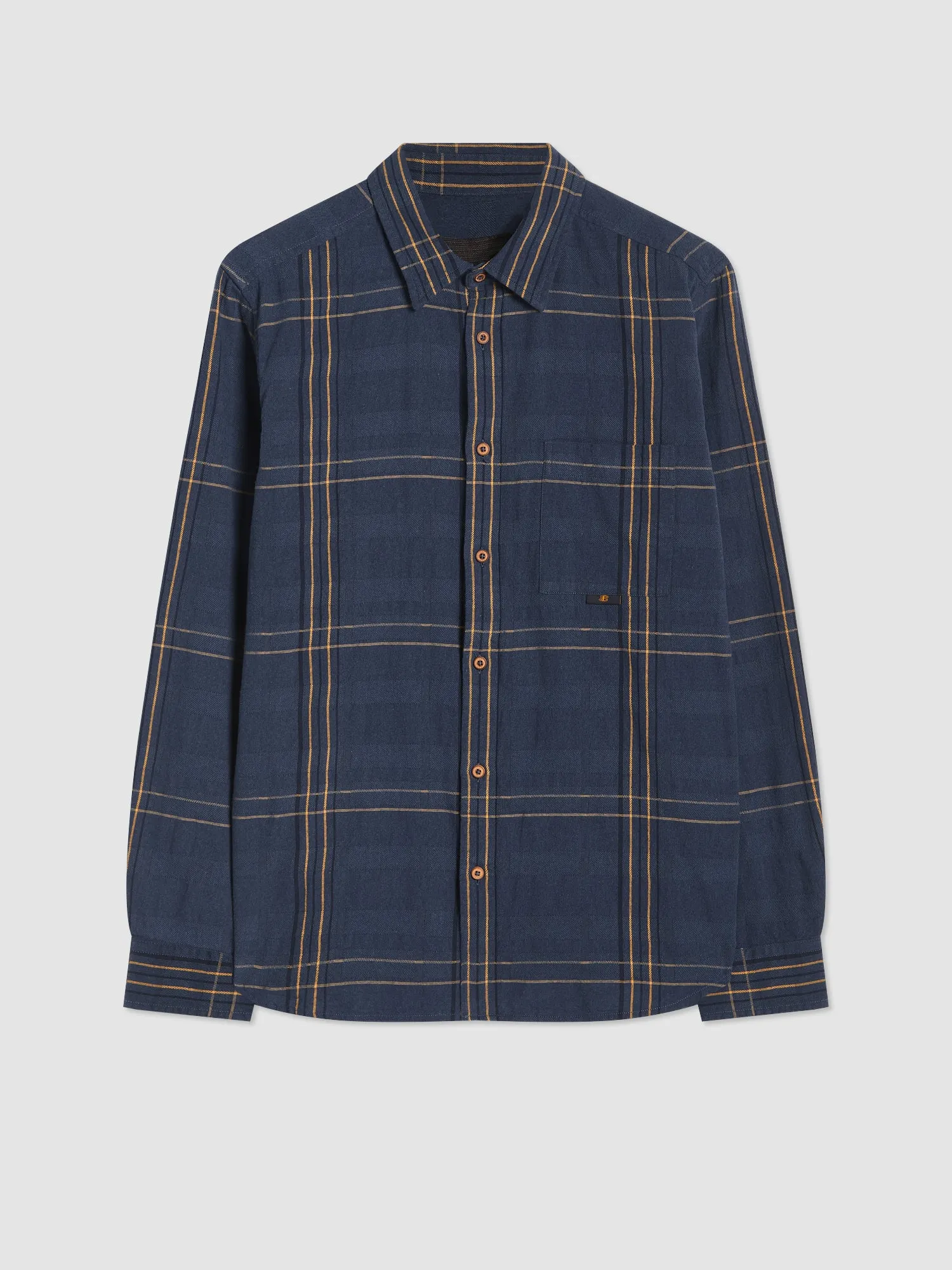 B by Ben Sherman Indigo Check Shirt