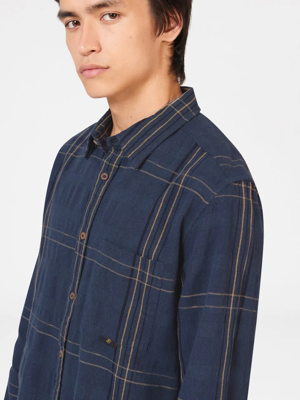 B by Ben Sherman Indigo Check Shirt