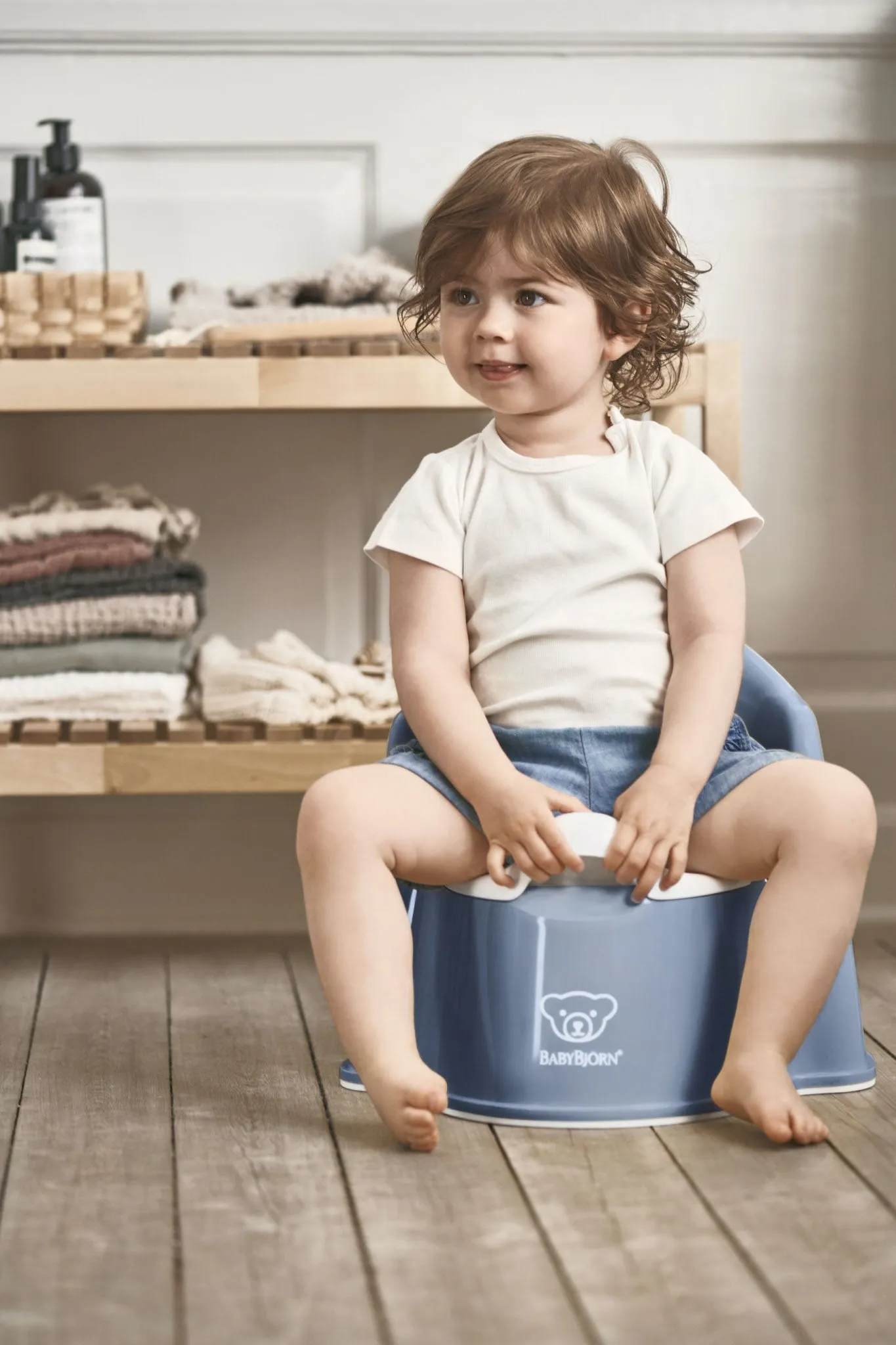 Baby Björn Potty Chair - Deep Blue