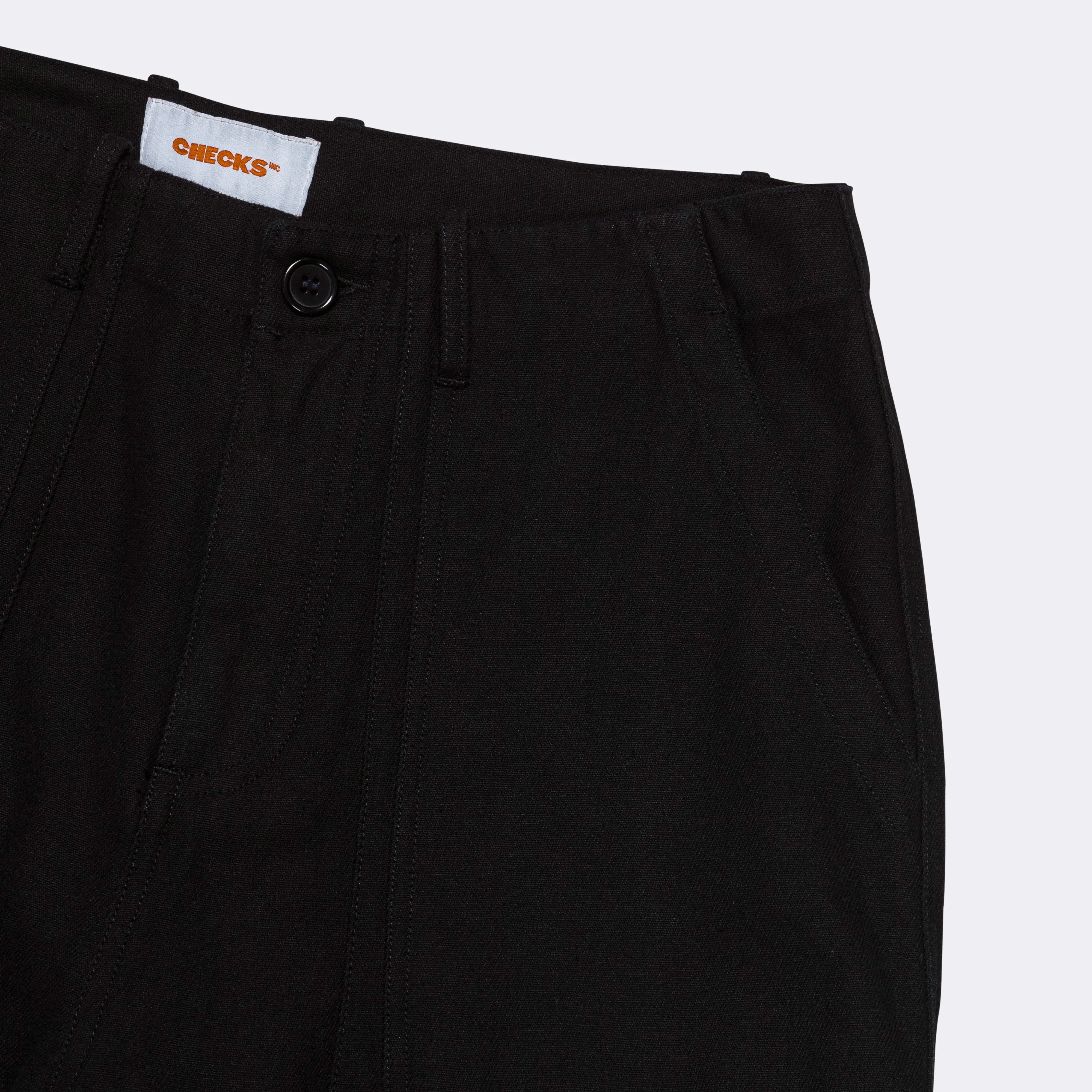 Balloon Cargo Pants - Black