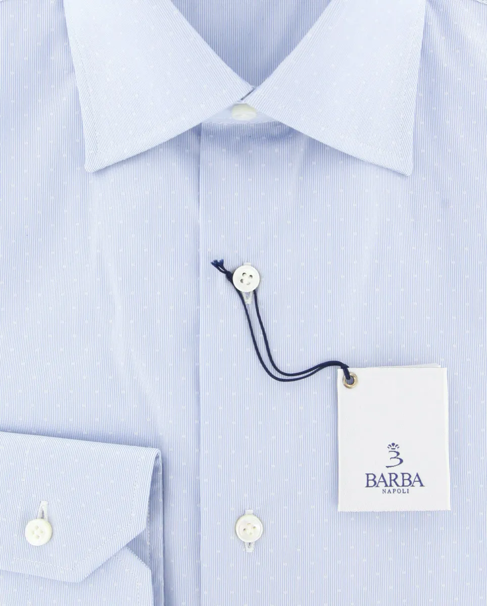 Barba Napoli Light Blue Shirt - Slim