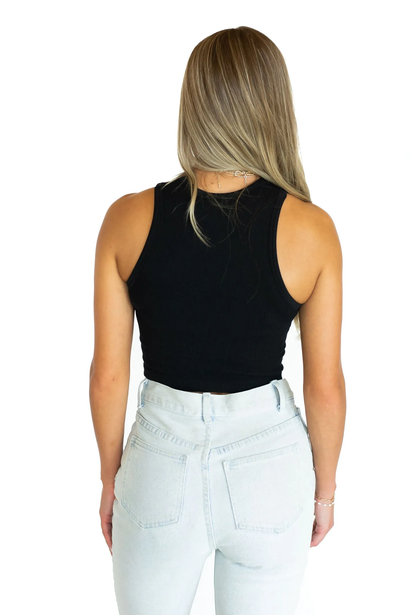 Basic Babe Rib Tank Top - 3 Colors