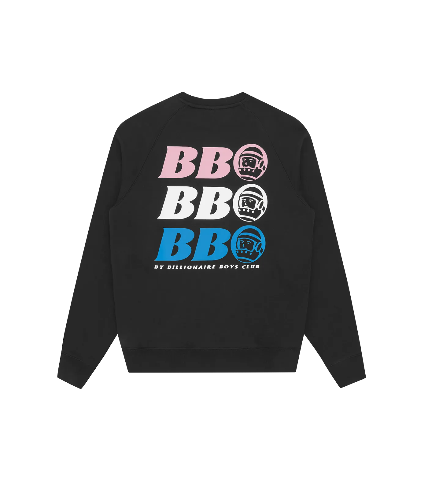 BB ASTRO REPEAT LOGO CREWNECK - BLACK