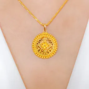 Beautiful Circular Dome Pendant