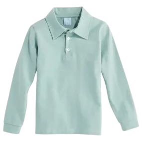 Bella Bliss LS Polo - Alys Green