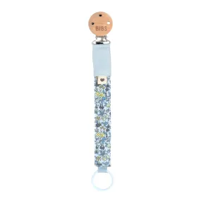 BIBS Dummies - Liberty Pacifier Clip Chamomile Lawn/Baby Blue