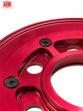 Billet Pressure Plate, Red, for Harley Davidson '98 and later BT