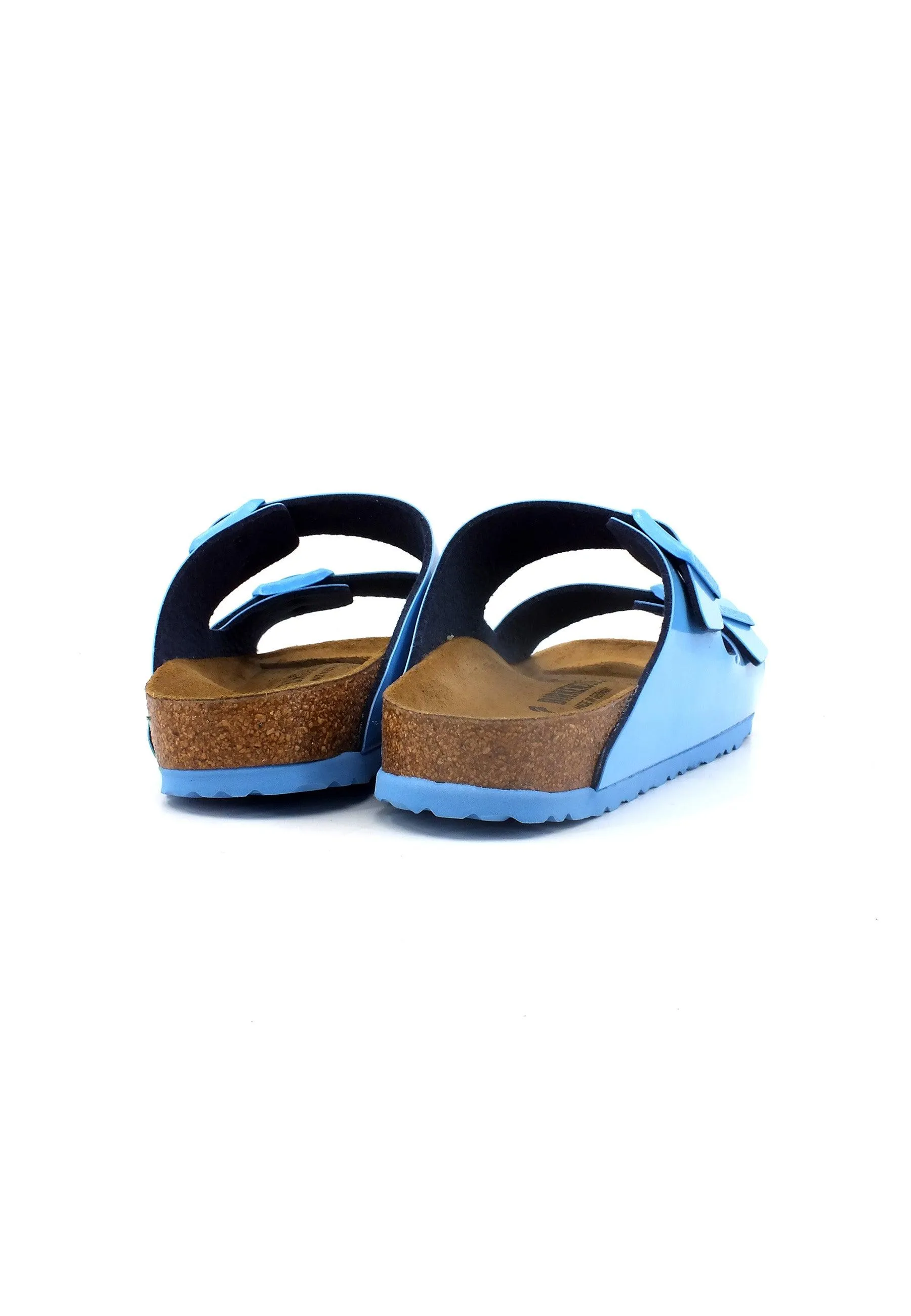 BIRKENSTOCK Arizona Narrow Fit Ciabatta Donna Patent Sky Blue 1024105