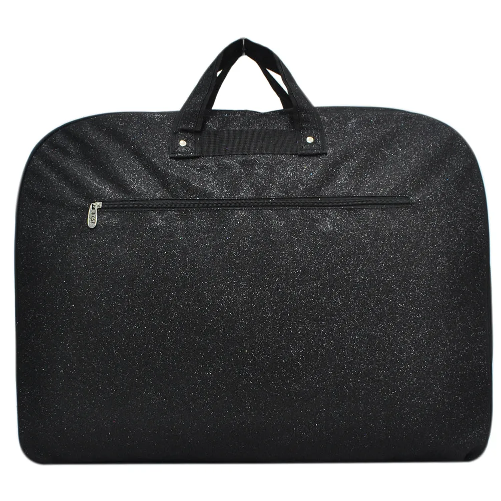 Black Glitter NGIL Garment Bags